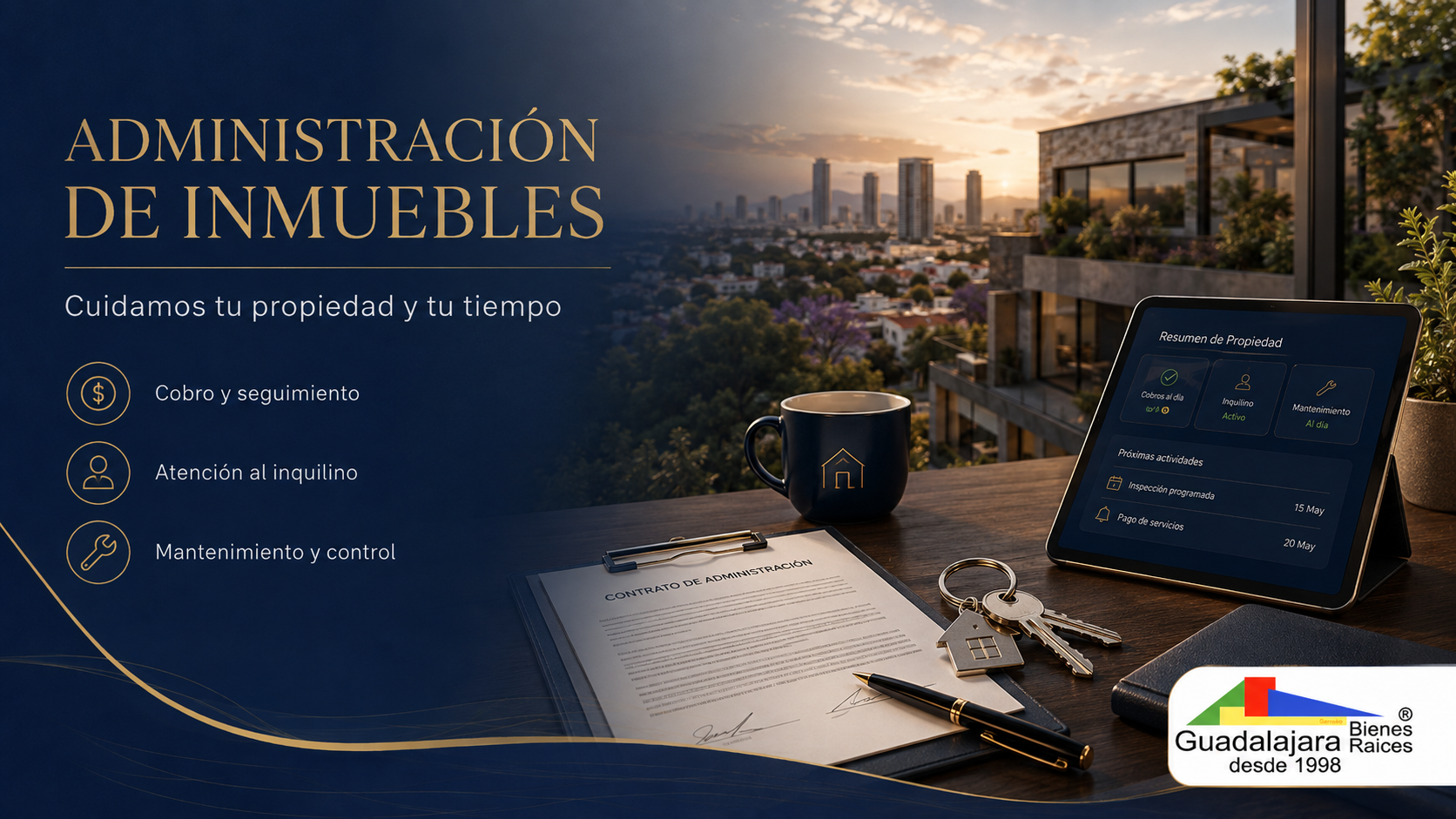 Administración de inmuebles en Guadalajara y Zapopan