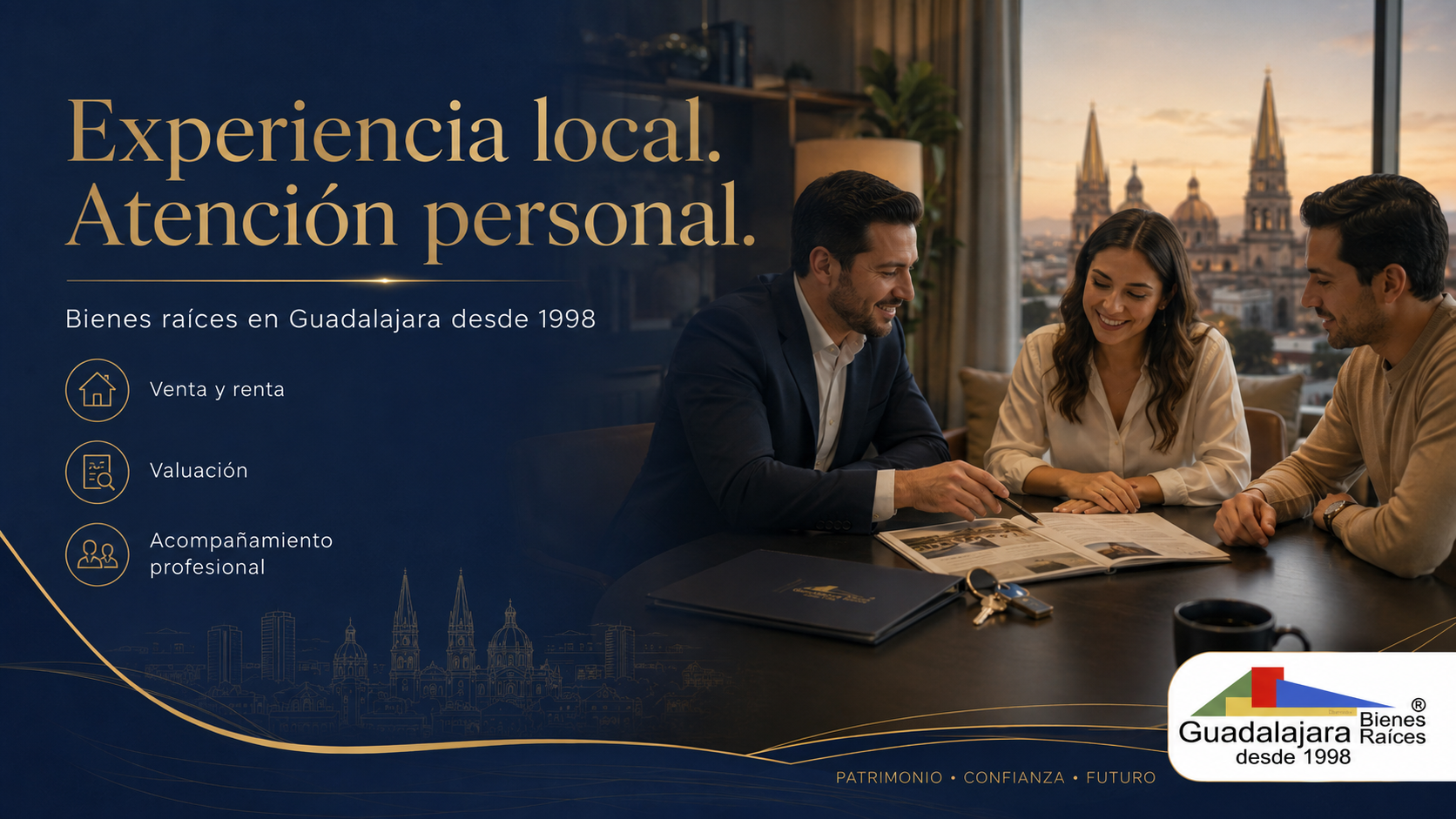 Experiencia inmobiliaria en Guadalajara desde 1998
